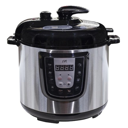 Spt SPT EPC-14D 6 qt Electric Stainless Steel Pressure Cooker EPC-14D